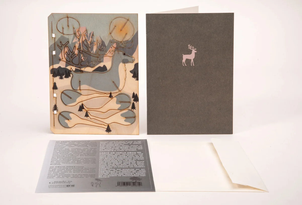 Crafty Card - Reindeer